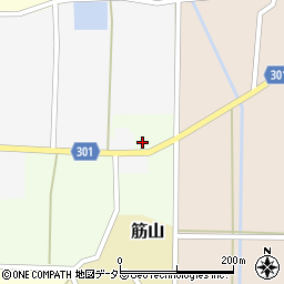 兵庫県丹波篠山市北沢田429周辺の地図