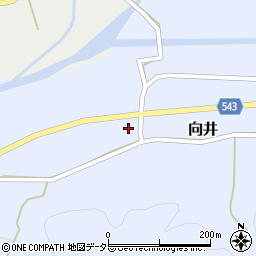 兵庫県丹波篠山市向井222周辺の地図