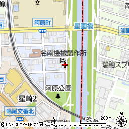 愛知県名古屋市南区阿原町43周辺の地図