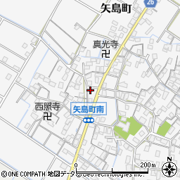 滋賀県守山市矢島町1320周辺の地図