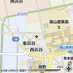 兵庫県丹波篠山市郡家230周辺の地図