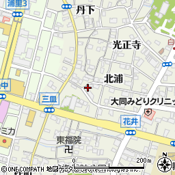 愛知県名古屋市緑区鳴海町北浦7周辺の地図