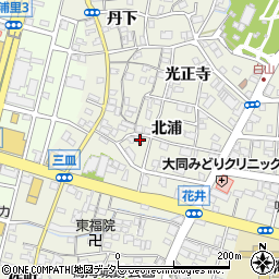 愛知県名古屋市緑区鳴海町北浦6周辺の地図