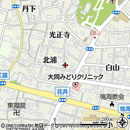 愛知県名古屋市緑区鳴海町北浦31-3周辺の地図