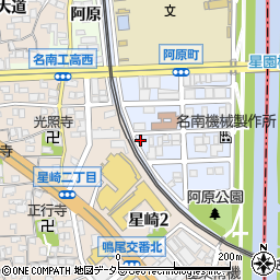 愛知県名古屋市南区阿原町34周辺の地図