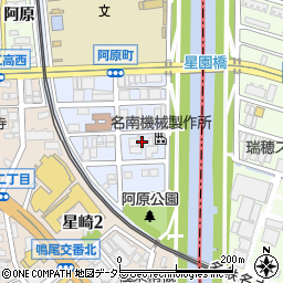愛知県名古屋市南区阿原町40周辺の地図