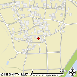 兵庫県丹波市山南町梶521周辺の地図