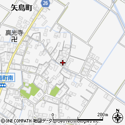 滋賀県守山市矢島町1084-1周辺の地図