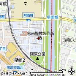愛知県名古屋市南区阿原町41周辺の地図