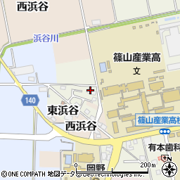 兵庫県丹波篠山市郡家651周辺の地図