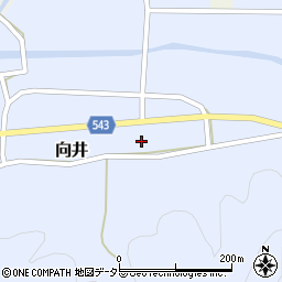 兵庫県丹波篠山市向井423周辺の地図