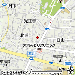 愛知県名古屋市緑区鳴海町北浦24周辺の地図