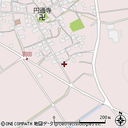 滋賀県東近江市上羽田町956周辺の地図