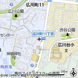ドコモショップ豊田美里店周辺の地図