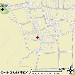 兵庫県丹波市山南町梶629-2周辺の地図