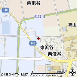 兵庫県丹波篠山市野尻271周辺の地図