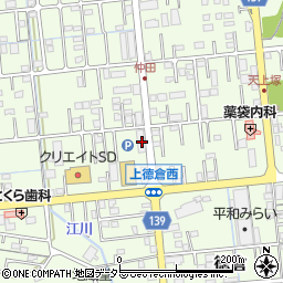 静岡県駿東郡清水町徳倉1050周辺の地図
