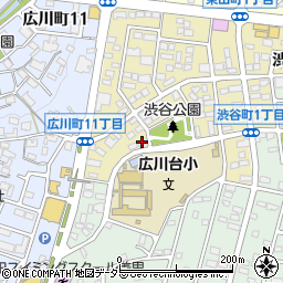 クレストール渋谷Ｂ周辺の地図