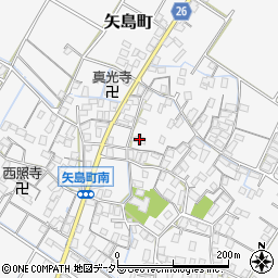 滋賀県守山市矢島町1215周辺の地図