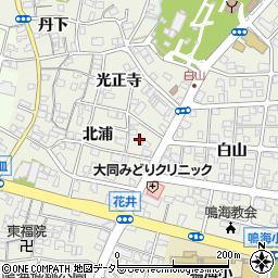 愛知県名古屋市緑区鳴海町北浦27周辺の地図