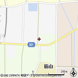 兵庫県丹波篠山市北沢田415-3周辺の地図