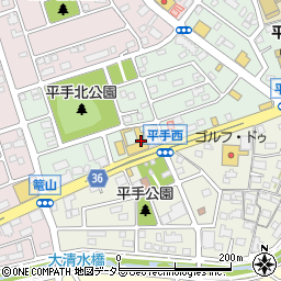 スズキ自販中部スズキアリーナ名古屋緑周辺の地図