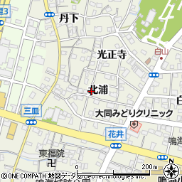 愛知県名古屋市緑区鳴海町（北浦）周辺の地図