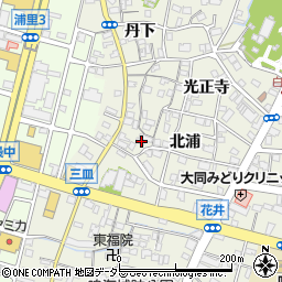 愛知県名古屋市緑区鳴海町北浦51-2周辺の地図