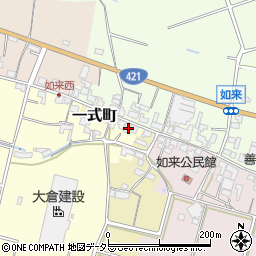 滋賀県東近江市石谷町1181周辺の地図