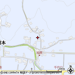 岡山県苫田郡鏡野町原775周辺の地図