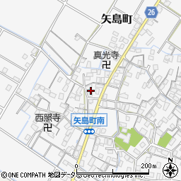 滋賀県守山市矢島町1326周辺の地図