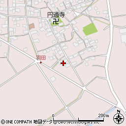 滋賀県東近江市上羽田町953周辺の地図