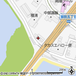 中部運輸周辺の地図