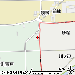 京都府南丹市八木町青戸加賀杭周辺の地図