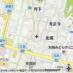 愛知県名古屋市緑区鳴海町北浦52周辺の地図