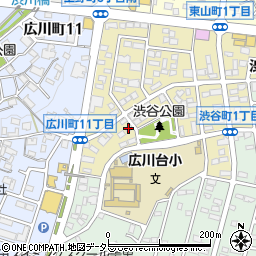 クレストール渋谷Ｃ周辺の地図