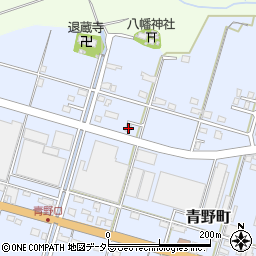 滋賀県東近江市青野町4595周辺の地図