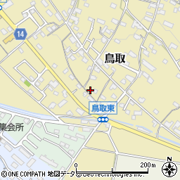 三重県員弁郡東員町鳥取731周辺の地図