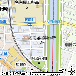 愛知県名古屋市南区阿原町31周辺の地図
