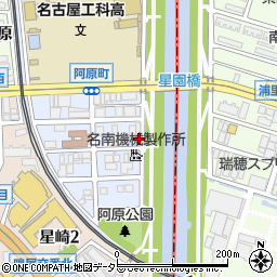 愛知県名古屋市南区阿原町29周辺の地図