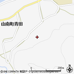 兵庫県丹波市山南町青田313周辺の地図