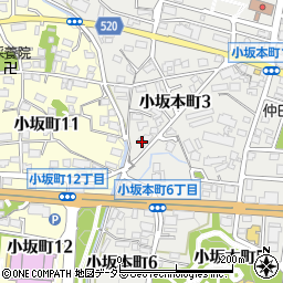 愛知県豊田市小坂本町3丁目107周辺の地図