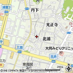 愛知県名古屋市緑区鳴海町北浦50周辺の地図
