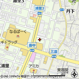 ファミリーマート緑浦里三丁目店周辺の地図