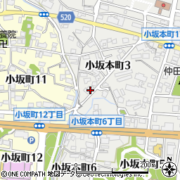 愛知県豊田市小坂本町3丁目107-1周辺の地図