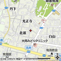 愛知県名古屋市緑区鳴海町北浦29周辺の地図
