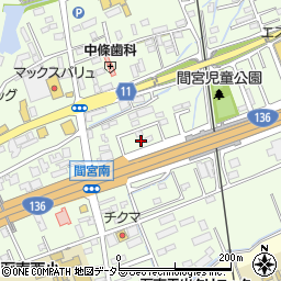 静岡県田方郡函南町間宮672-13周辺の地図