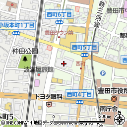 ＪＡあいち豊田　資産管理課・賃貸管理センター周辺の地図