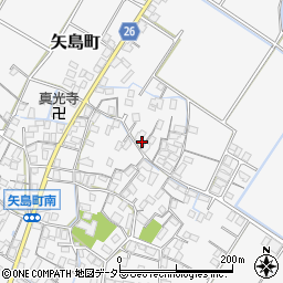 滋賀県守山市矢島町1086周辺の地図