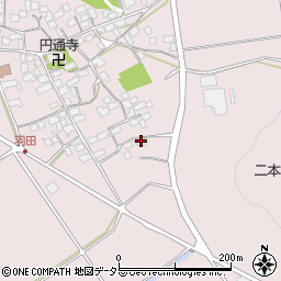滋賀県東近江市上羽田町963周辺の地図